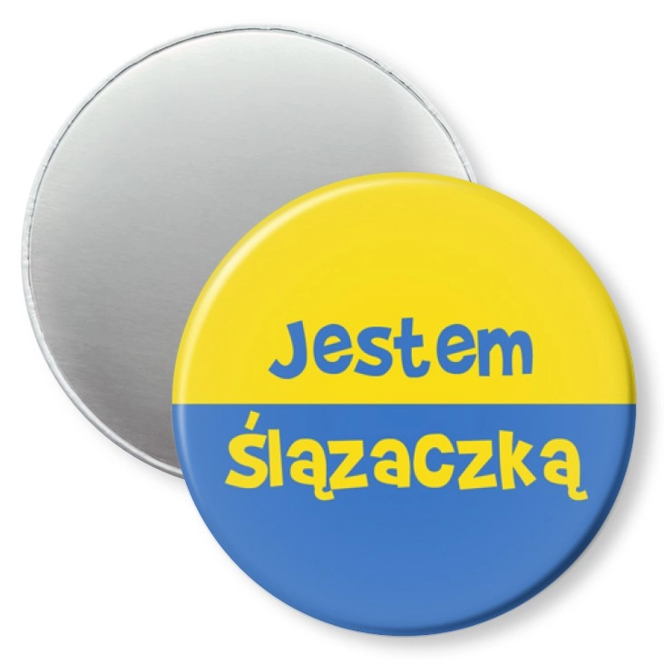 przypinka magnes Jestem Ślązaczką