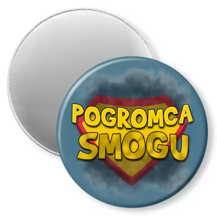 przypinka magnes Pogromca smogu