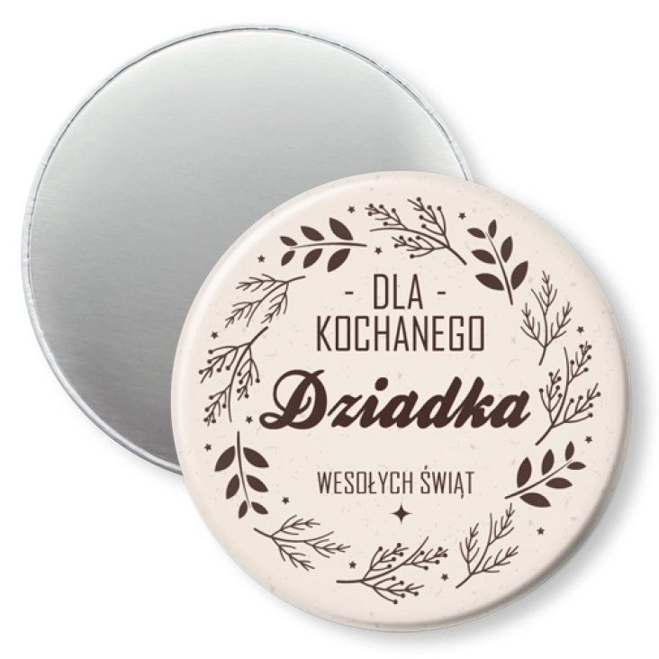 przypinka magnes Dla Kochanego Dziadka