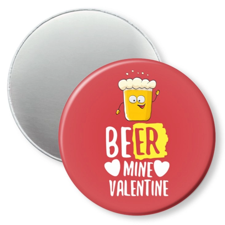 przypinka magnes Beer mine Valentine