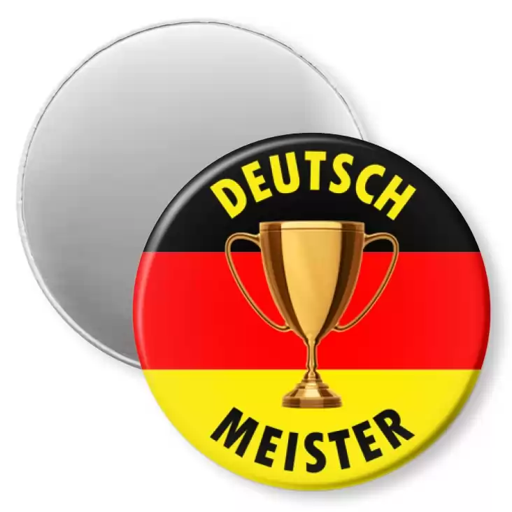 przypinka magnes Deutsch Meister
