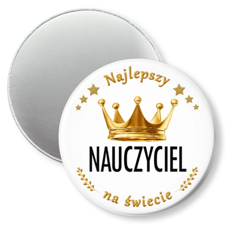 przypinka magnes Najlepszy Nauczyciel Dzień Nauczyciela