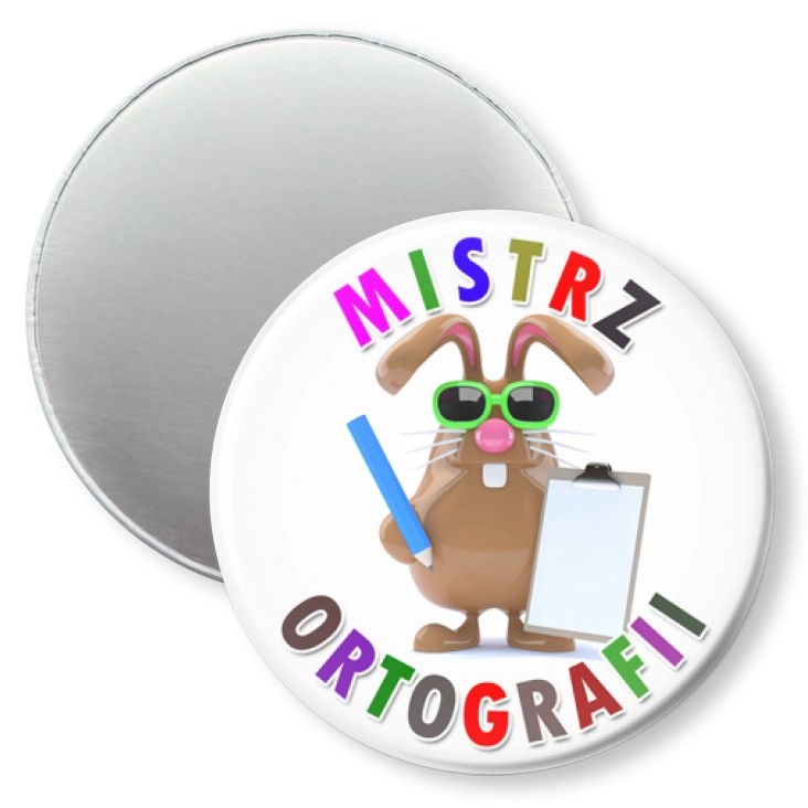 przypinka magnes Mistrz ortografii