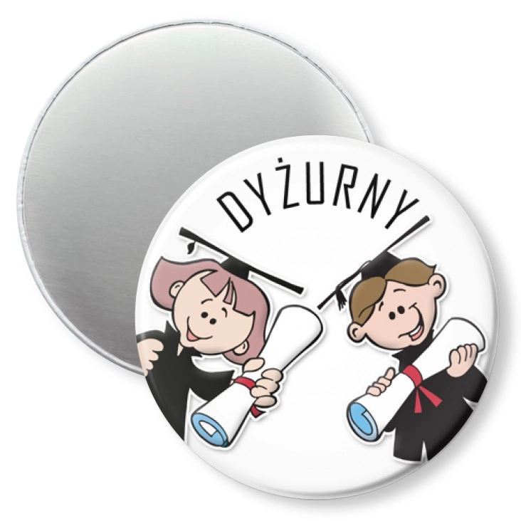 przypinka magnes Dyżurny birety