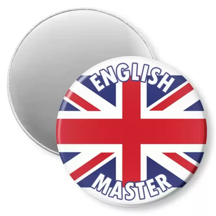 przypinka magnes English Master