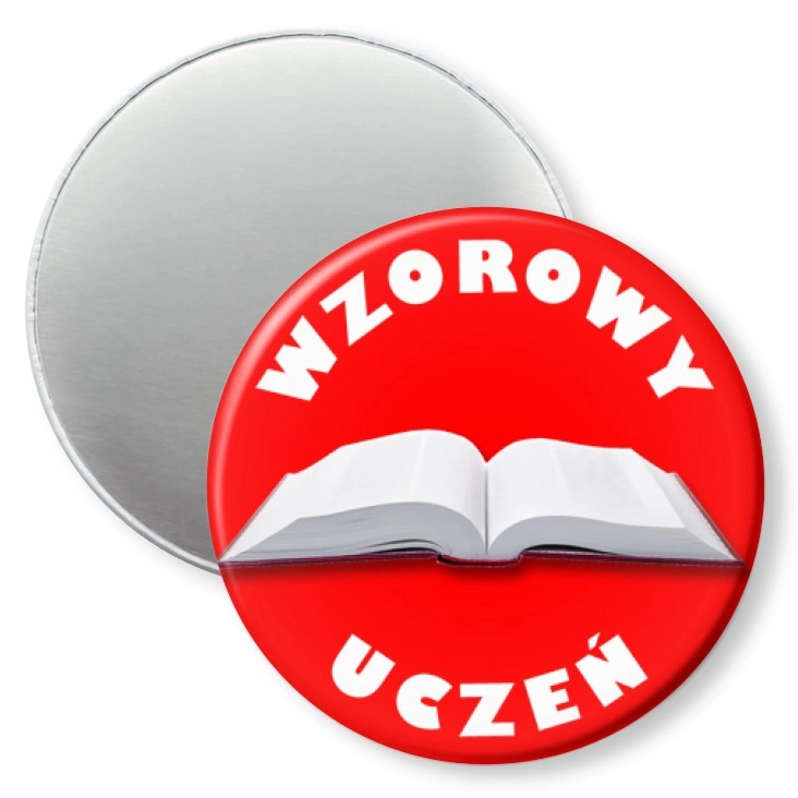 przypinka magnes Wzorowy uczeń