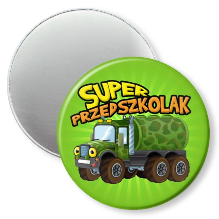 przypinka magnes Super Przedszkolak