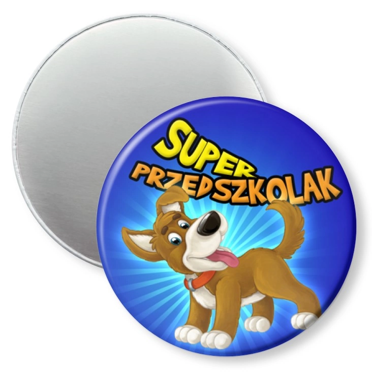 przypinka magnes Super Przedszkolak