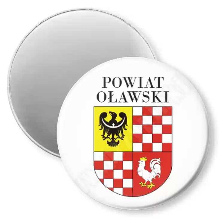 przypinka magnes Powiat Oławski