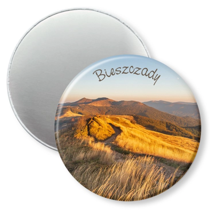 przypinka magnes Bieszczady