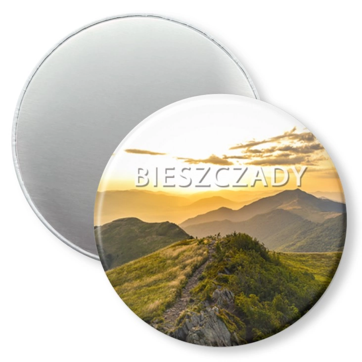 przypinka magnes Bieszczady