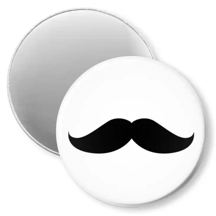 przypinka magnes Moustache wąsy
