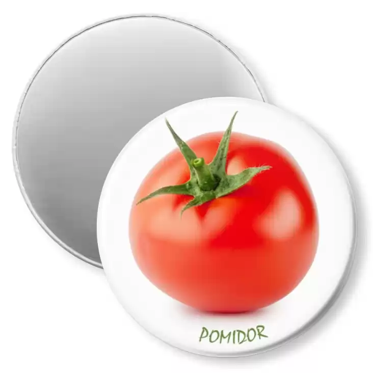 przypinka magnes Czerwony pomidor