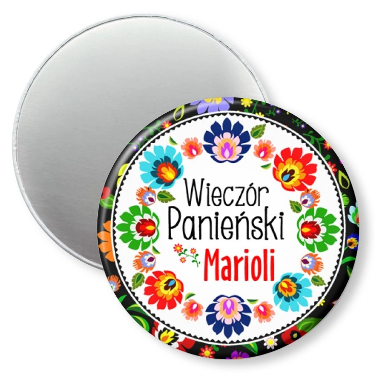 przypinka magnes Wieczór panieński