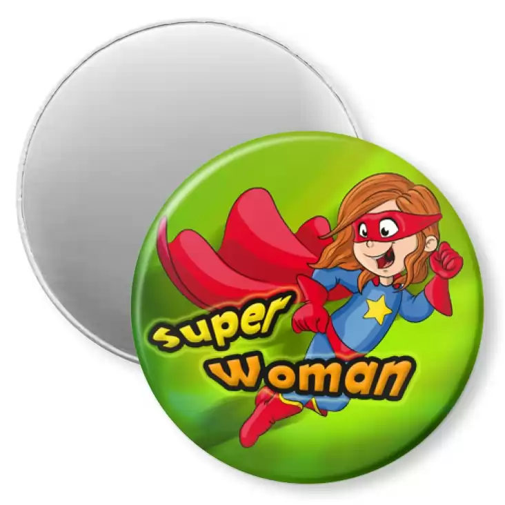 przypinka magnes Super Woman