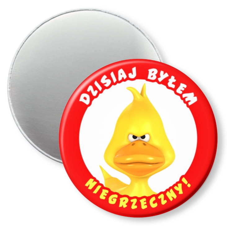 przypinka magnes Dzisiaj byłem niegrzeczny