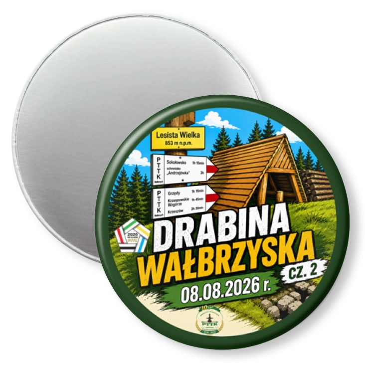 przypinka magnes PTTK Nysa Drabina Wałbrzyska