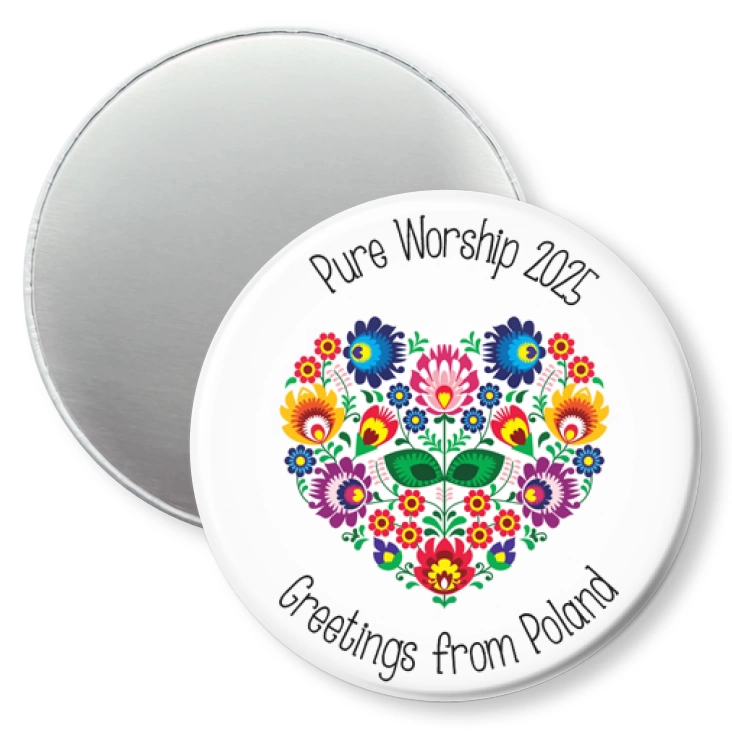 przypinka magnes Pure Worship 2025