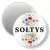Przypinka magnes Sołtys polne kwiaty