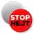 Przypinka magnes Stop hejt