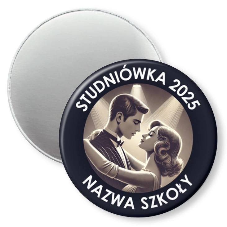 przypinka magnes Studniówka Wolny Taniec