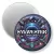 Przypinka magnes Sylwester w stylu science-fiction