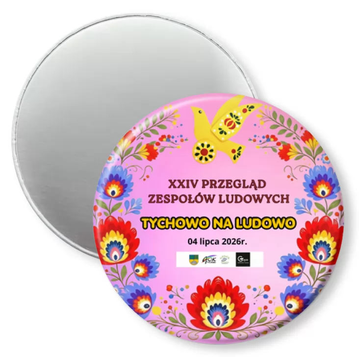 przypinka magnes Tychowo na Ludowo 2026