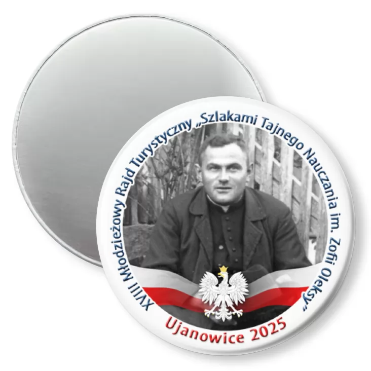 przypinka magnes Ujanowice 2025