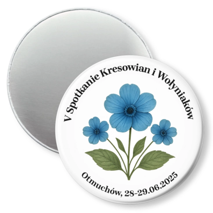 przypinka magnes V Spotkanie Kresowian i Wołyniaków