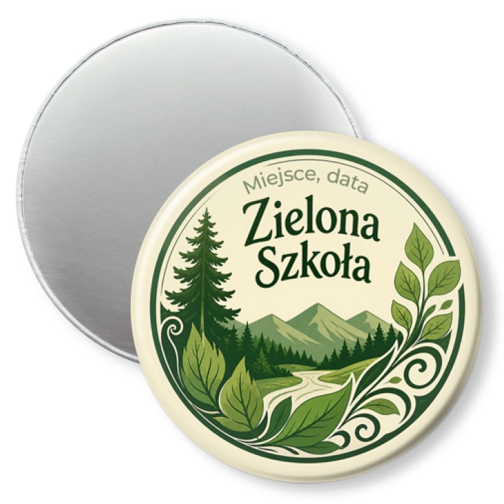przypinka magnes Zielona Szkoła