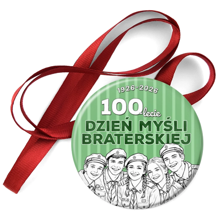 przypinka medal 100-lecie DMB