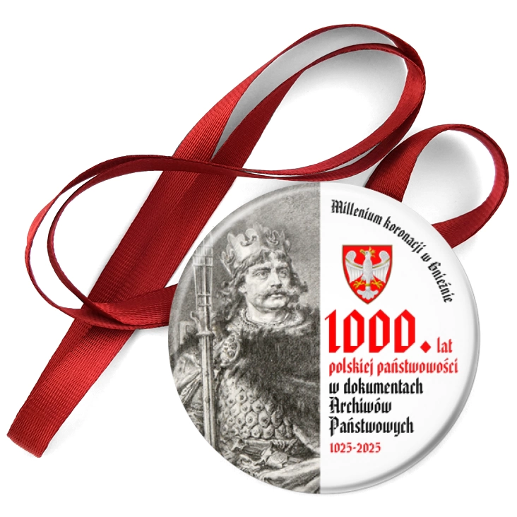przypinka medal 1000 lat polskiej państwowości