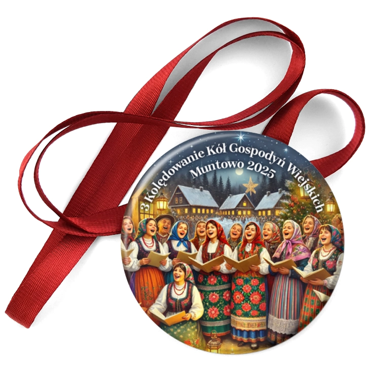 przypinka medal 3 kolędowanie Kół Gospodyń Wiejskich