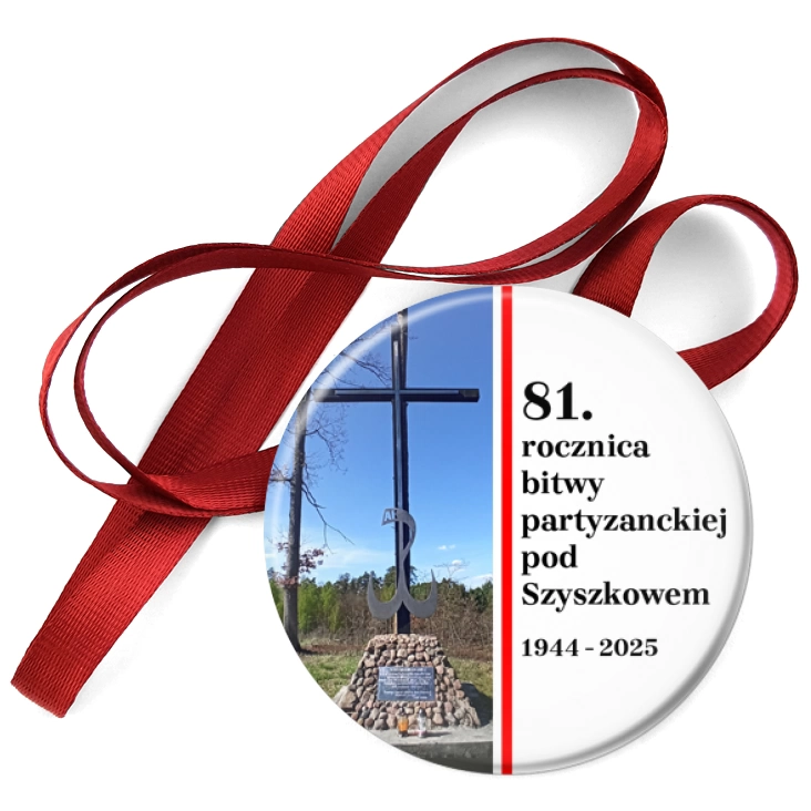 przypinka medal 81. rocznica bitwy pod Szyszkowem