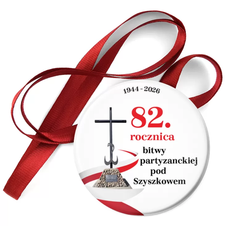 przypinka medal 82. rocznica bitwy pod Szyszkowem