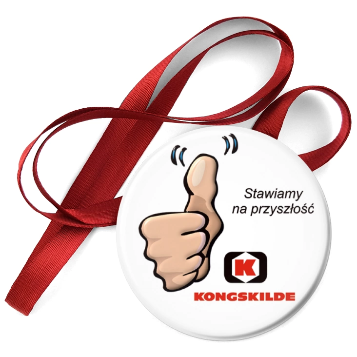 przypinka medal Konskilde - Stawiamy na przyszłość