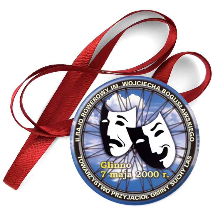 przypinka medal Glinno 2000