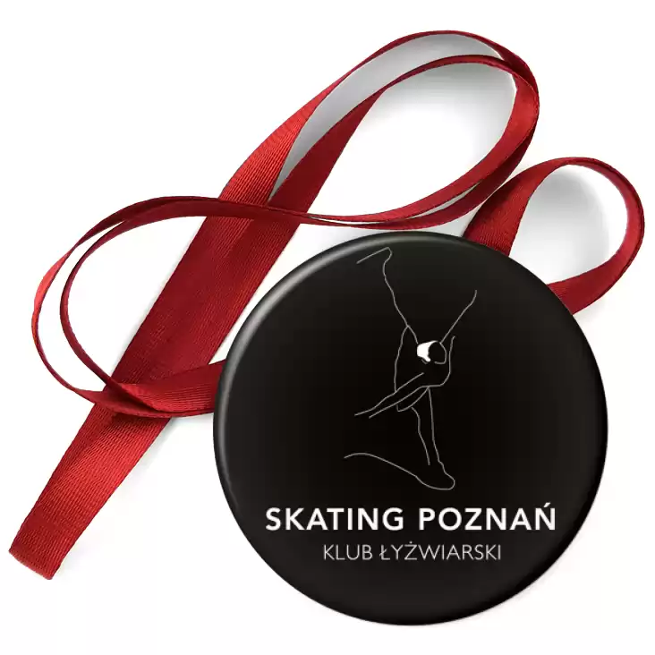przypinka medal Skating Poznań