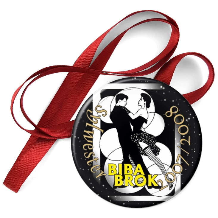 przypinka medal Sylwester Biba Brok