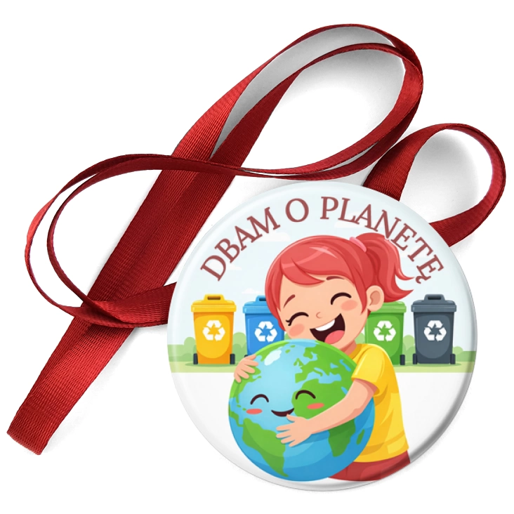 przypinka medal Dbam o planetę
