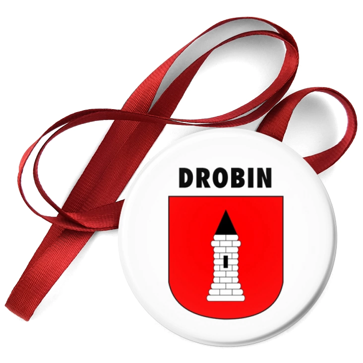 przypinka medal Drobin