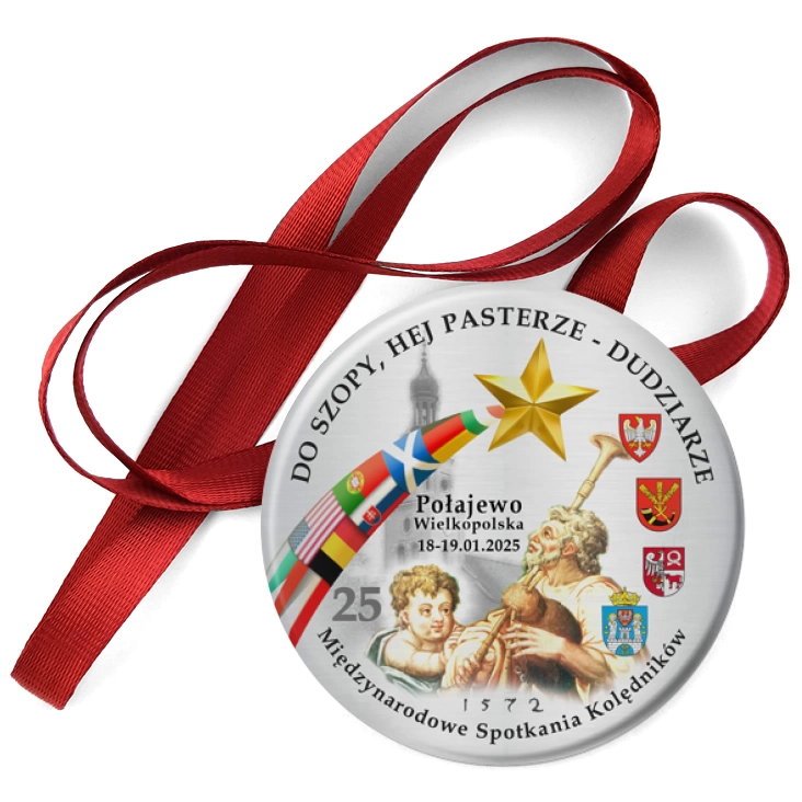 przypinka medal Dudziarze 2025