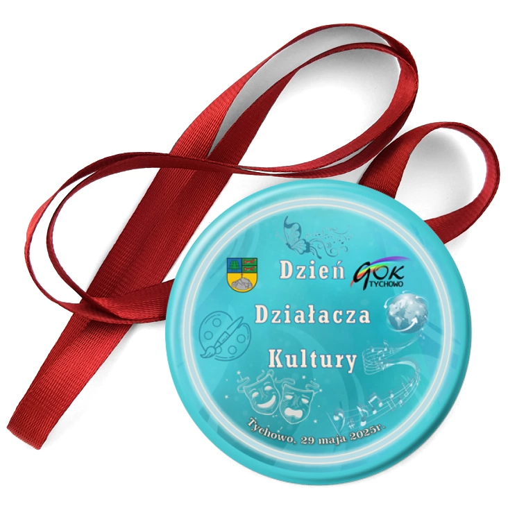 przypinka medal Dzień Działacza Kultury