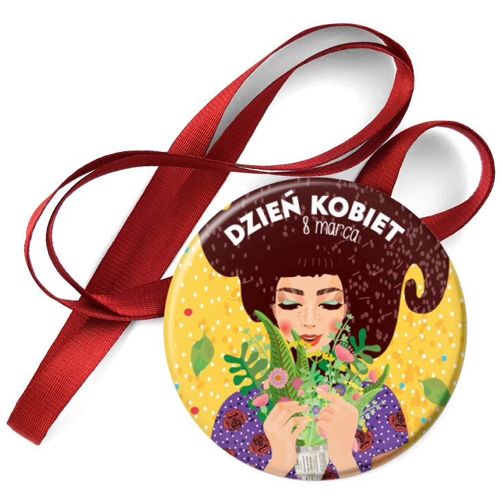 przypinka medal Dzień Kobiet 8 marca