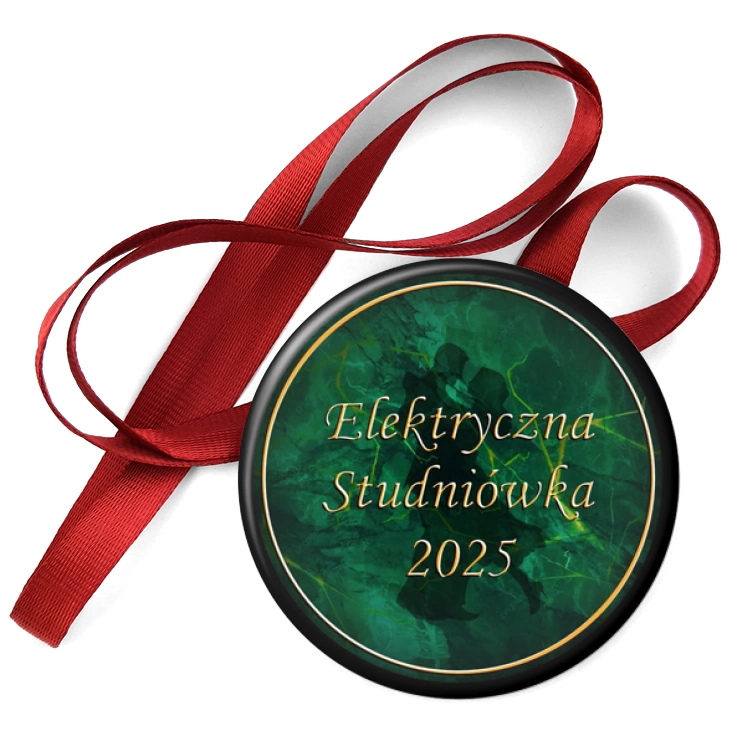przypinka medal Elektryczna Studniówka