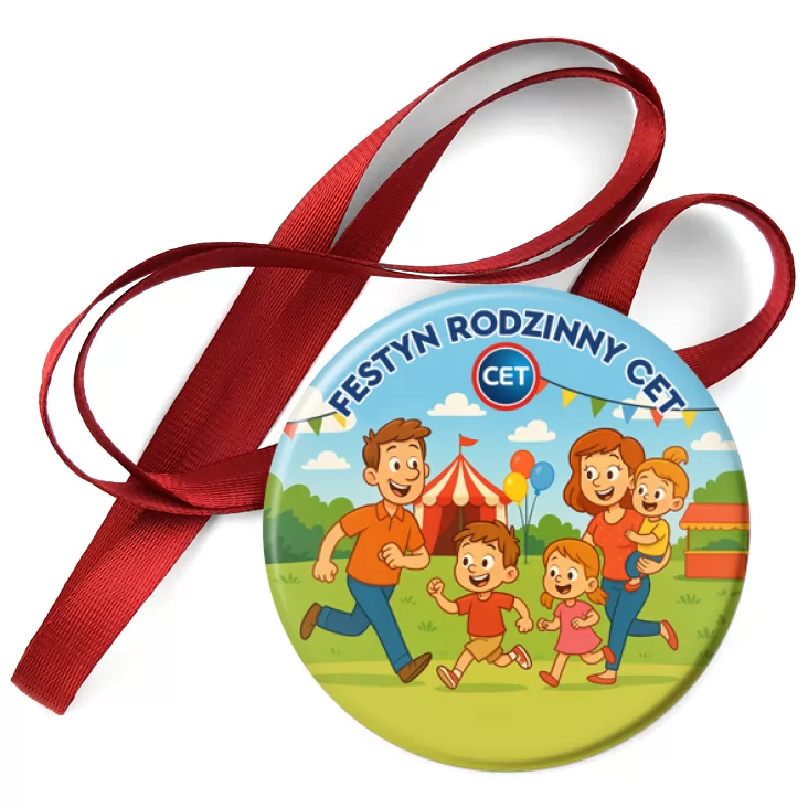 przypinka medal Festyn rodzinny CET