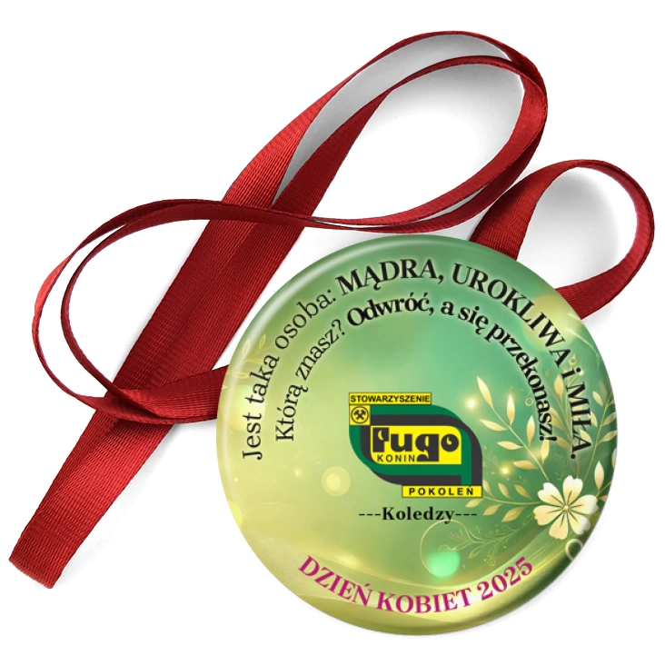 przypinka medal Fugo Dzień Kobiet 2025