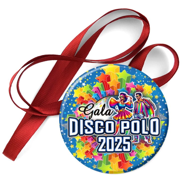 przypinka medal Gala Disco Polo 2025