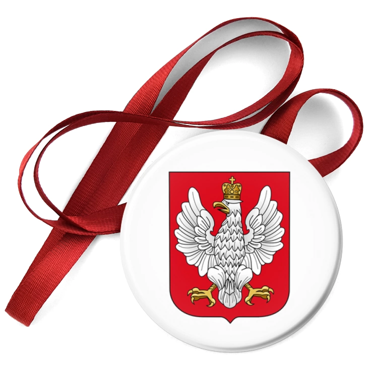 przypinka medal Godło Polski historyczne 1919-1927 r.