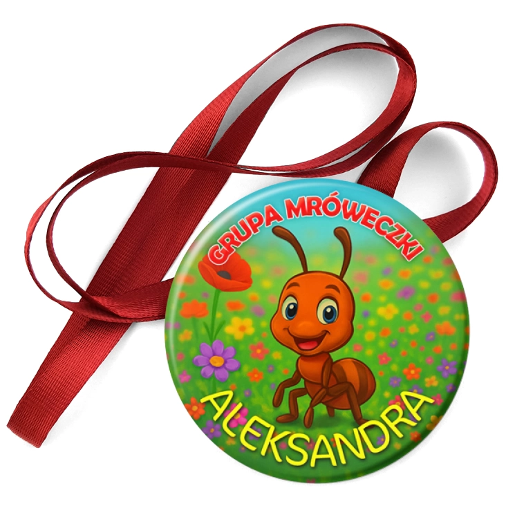 przypinka medal Grupa Mróweczki